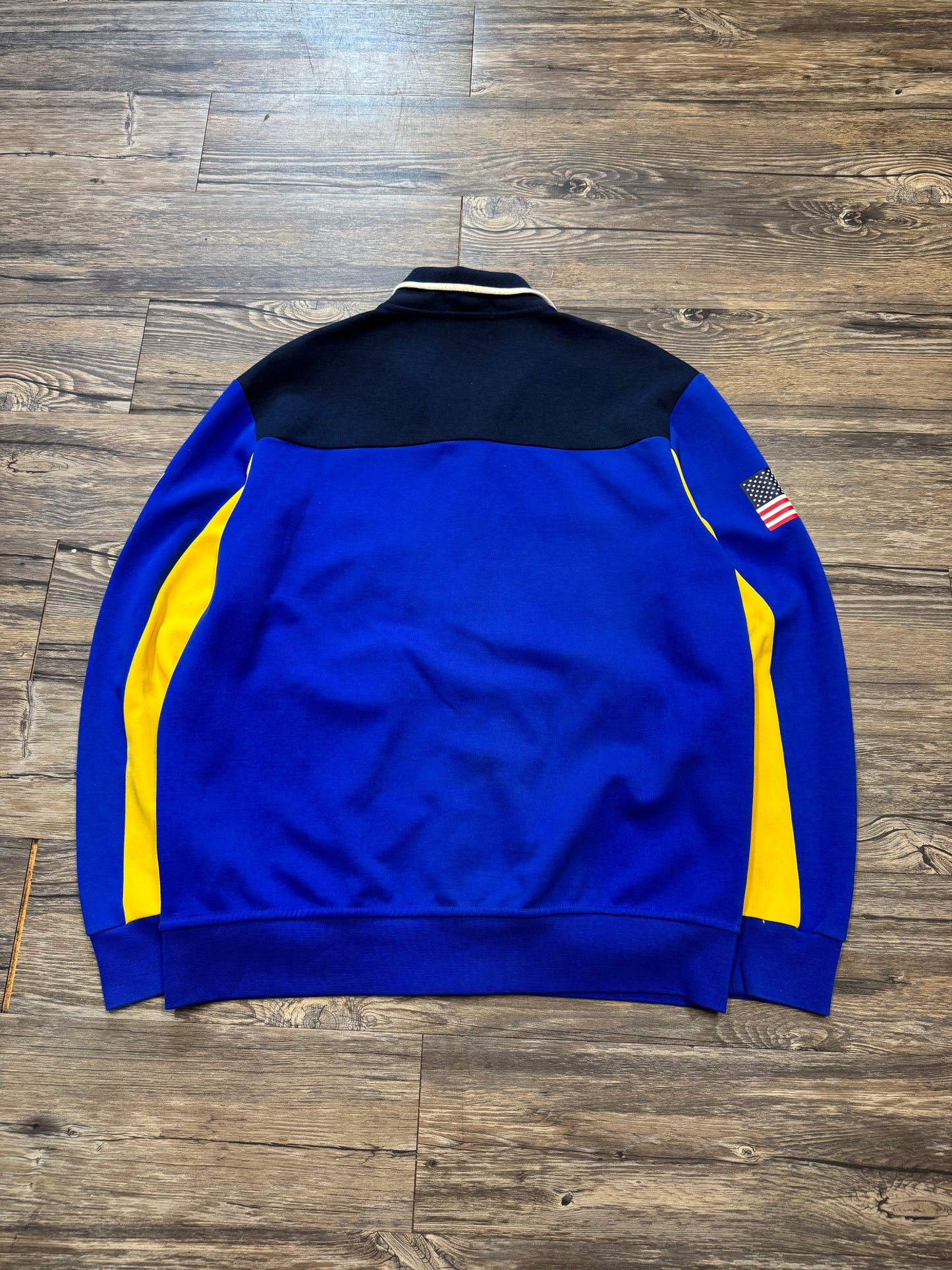 POLO RALPH LAUREN CP-93 DOUBLE KNIT TRACK JACKET (L)