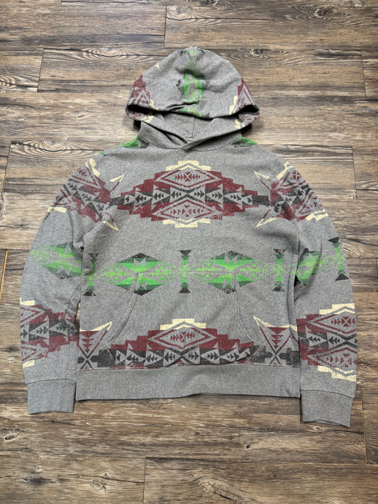 RALPH LAUREN DENIM & SUPPLY AZTEC HOODIE (M)