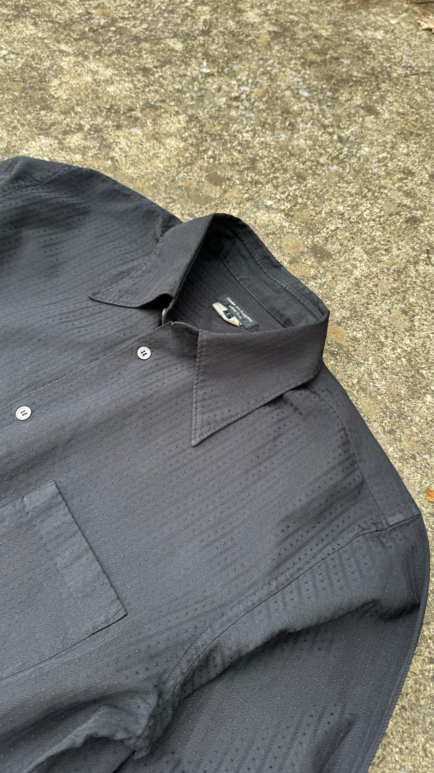 COMMES DES GARCON HOMME PLUS BUTTON-UP (L)