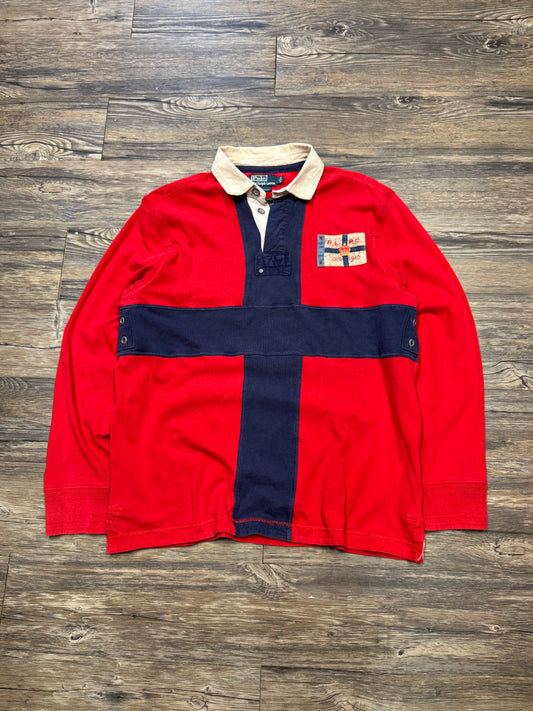 POLO RALPH LAUREN NAVAL TAILOR RUGBY (L)