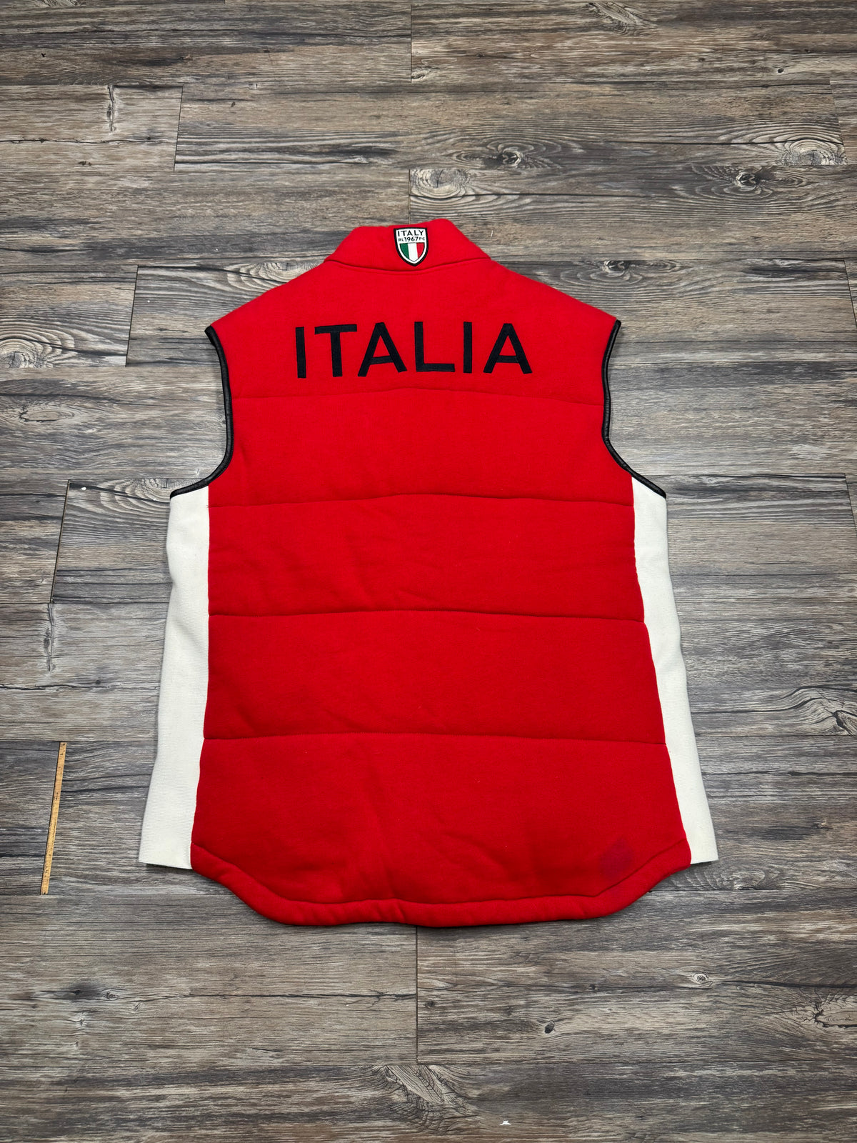 POLO RALPH LAUREN ITALIA PUFFER VEST (L)