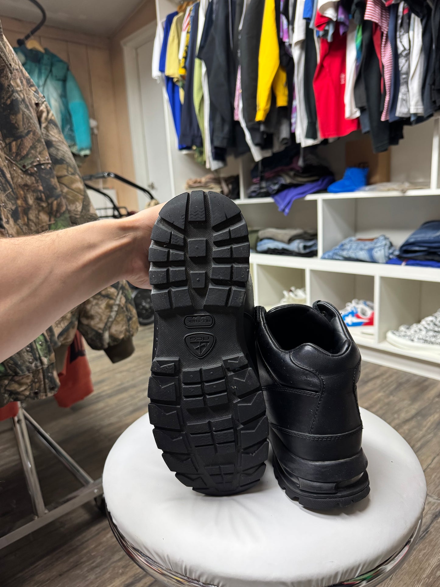 NIKE ACG BLACK GOADOME HIKING BOOTS (11)