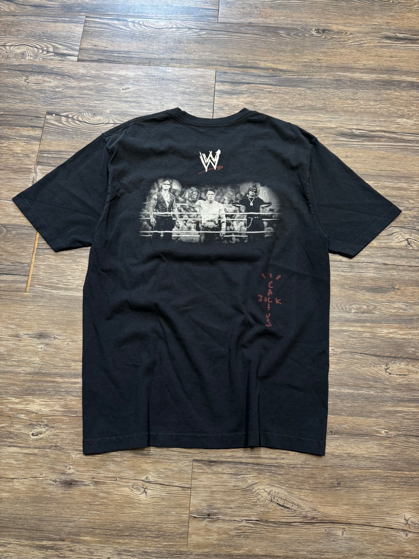 CACTUS JACK WWE WRESTLING T-SHIRT (L)