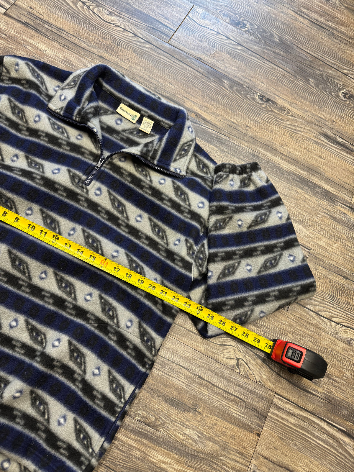 FIELDMASTER AZTEC FLEECE QUARTER-ZIP (M)