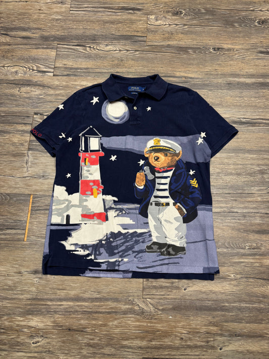 POLO RALPH LAUREN NAUTICAL BEAR POLO (M)