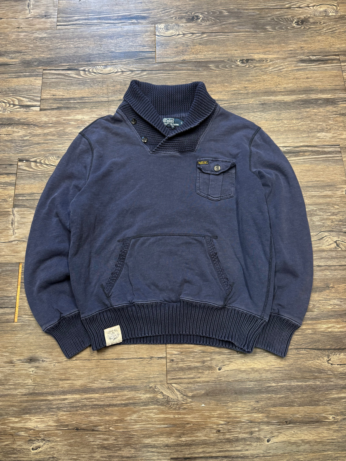 POLO RALPH LAUREN UTILITY POCKET SHAWL (L)
