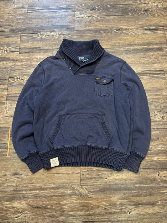 POLO RALPH LAUREN UTILITY POCKET SHAWL (L)