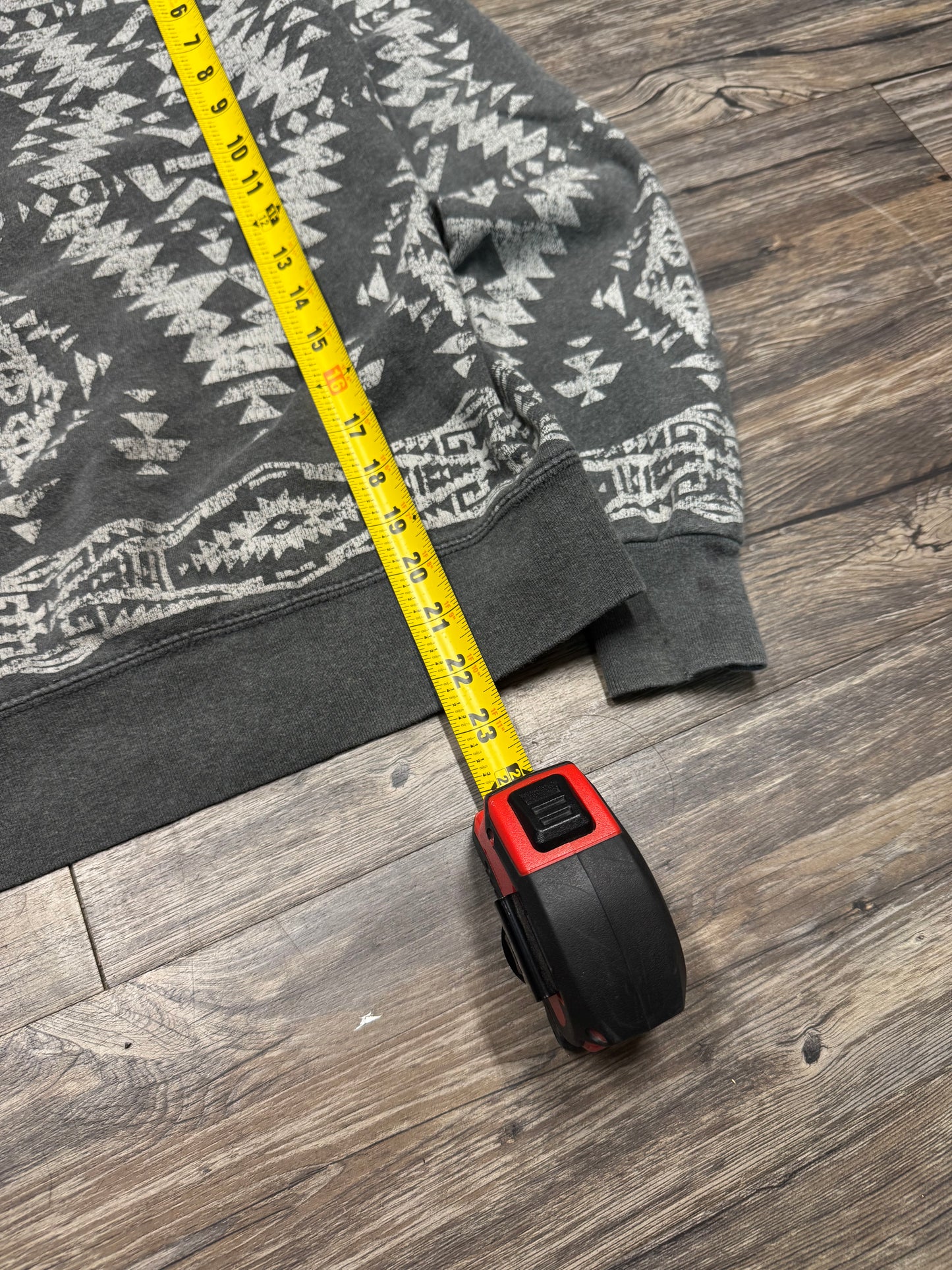 POLO RALPH LAUREN DENIM & SUPPLY AZTEC HOODIE (XS)