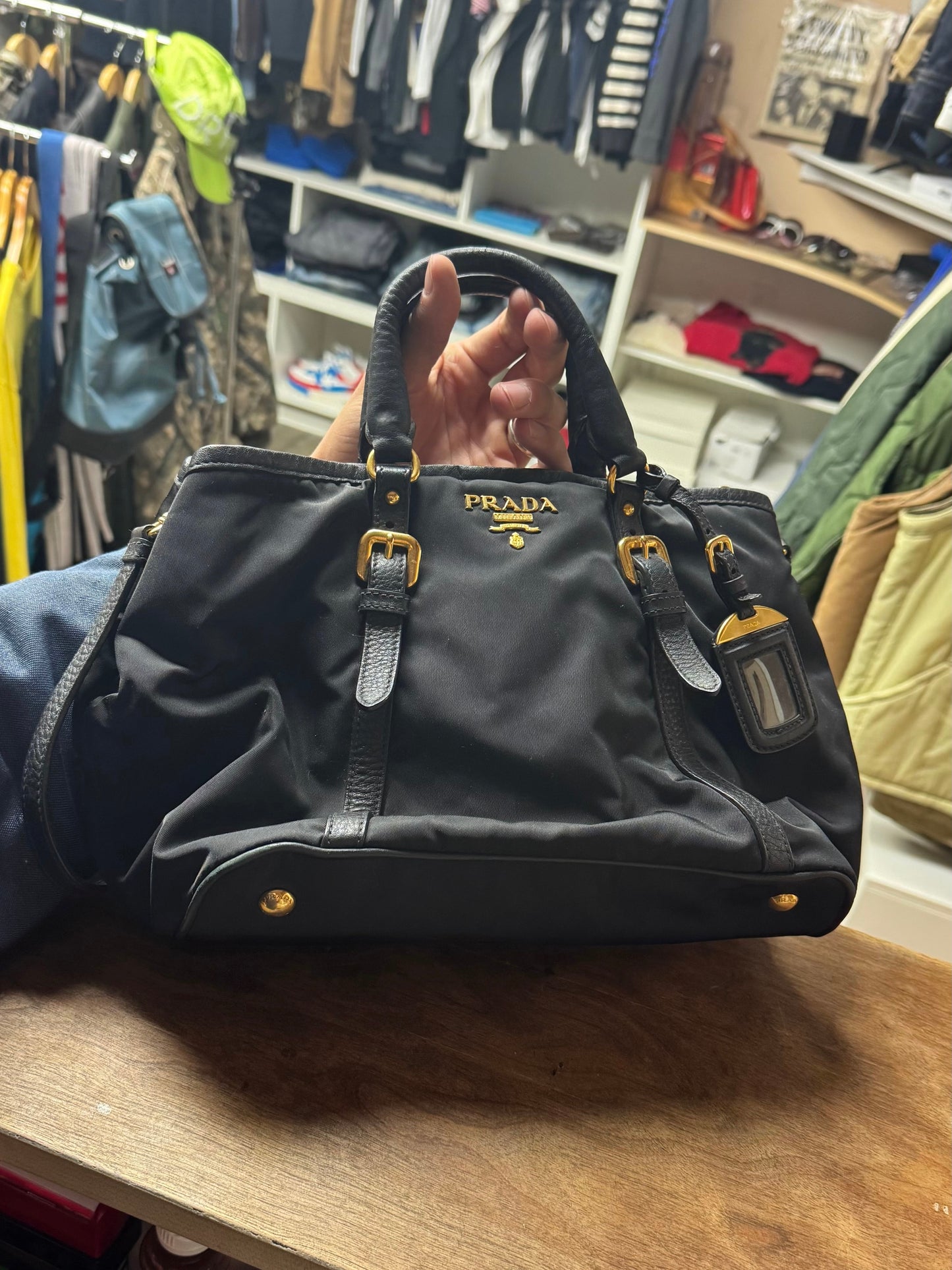PRADA NYLON PURSE (OS)