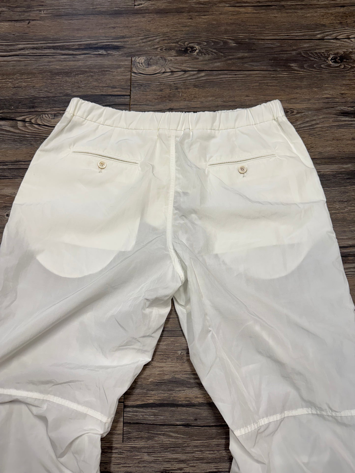 SALVATORE FERRAGAMO LIGHTWEIGHT CONVERTIBLE BAGGY PANTS (33)