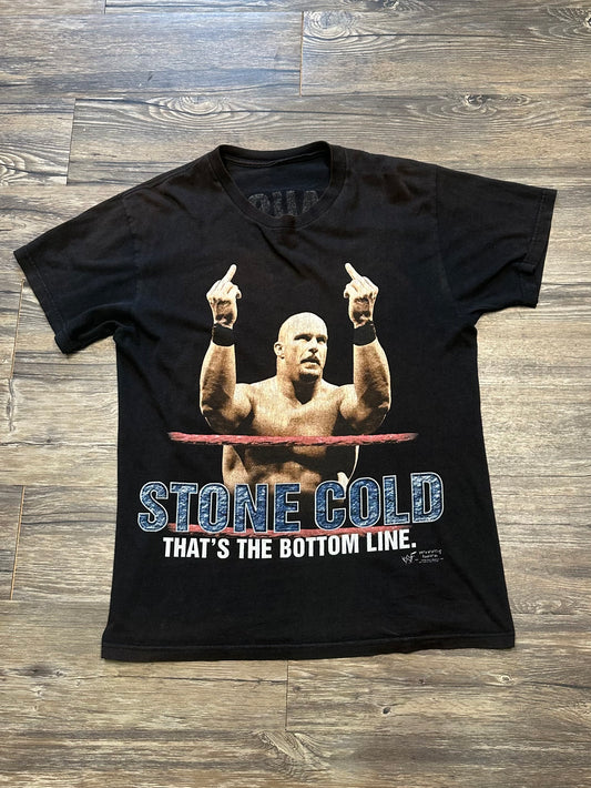 WWE STONE COLD GRAPHIC T-SHIRT (MEDIUM)