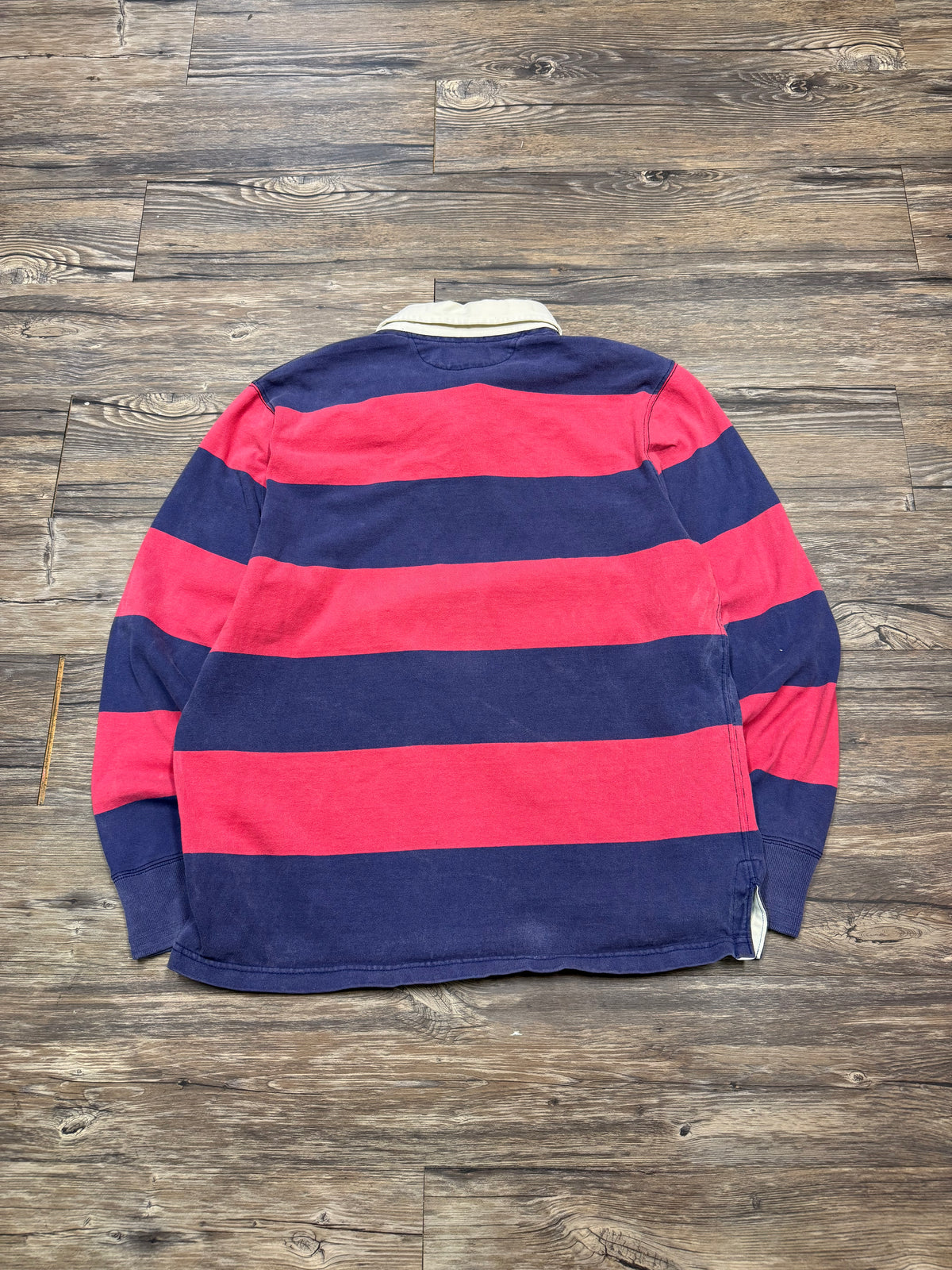 POLO RALPH LAUREN STRIPED RUGBY POLO (L)