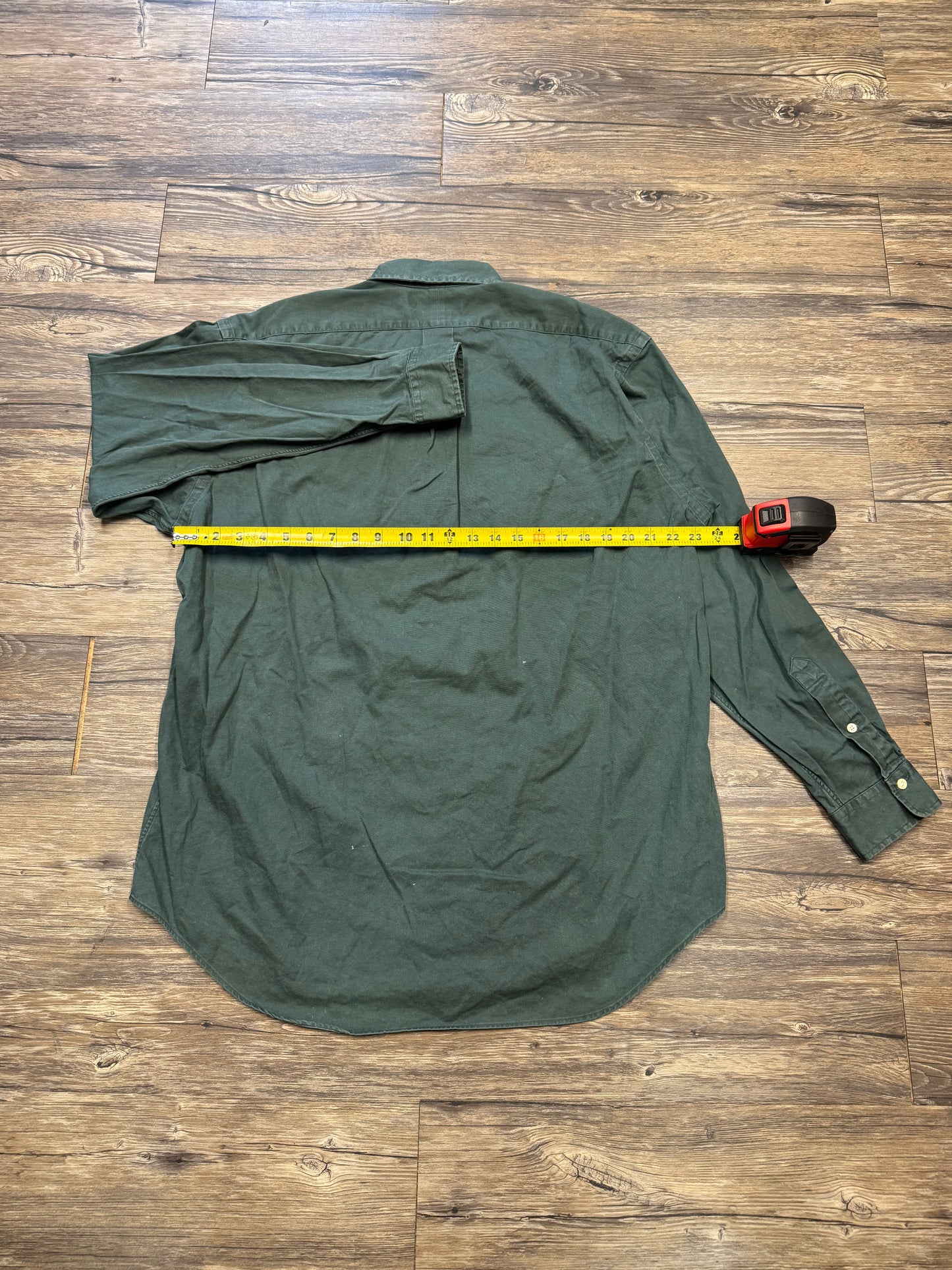 POLO RALPH LAUREN BEAR BUTTON DOWN SHIRT (L)