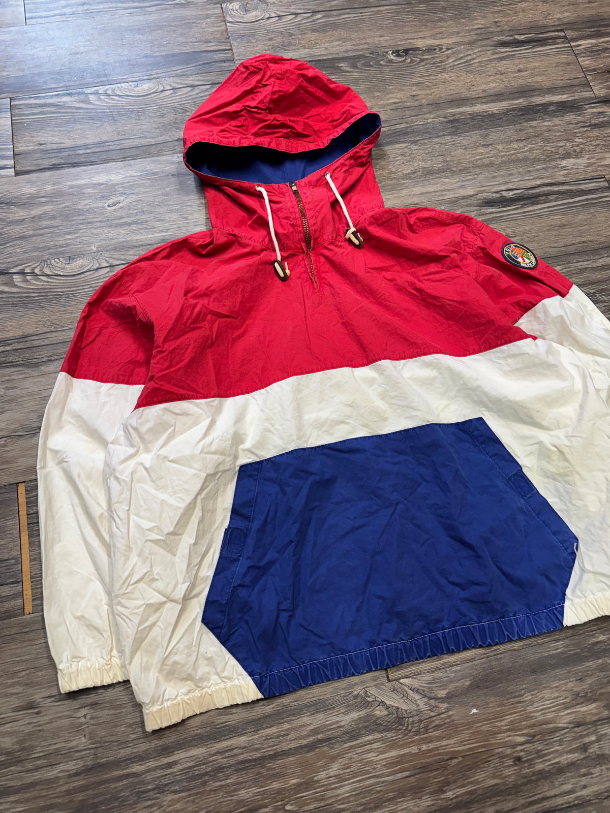 POLO RALPH LAUREN 80’s ANORAK COLORBLOCK JACKET (M)