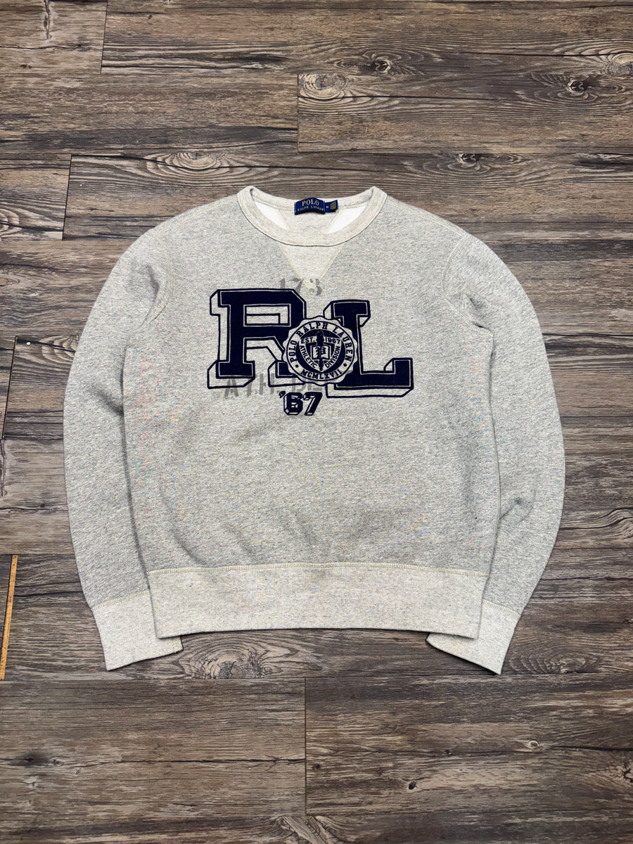 POLO RALPH LAUREN CENTER LOGO CREWNECK (M)