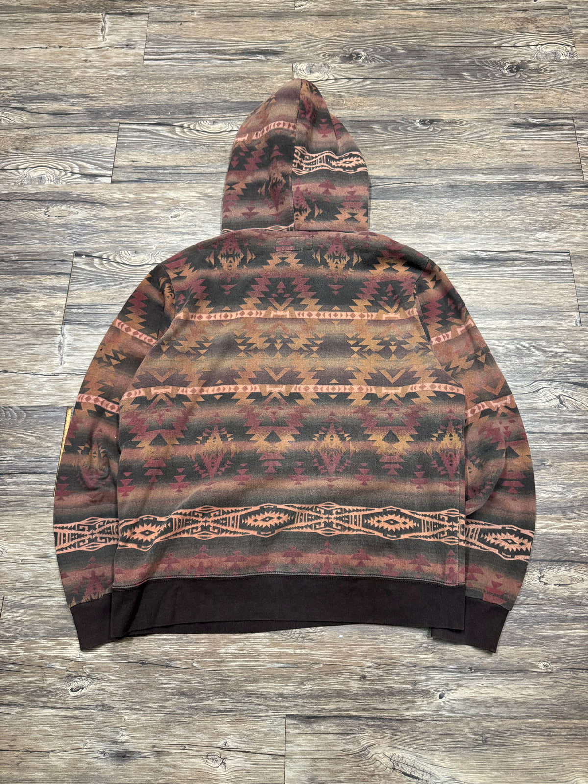 POLO RALPH LAUREN DENIM & SUPPLY AZTEC HOODIE (L)