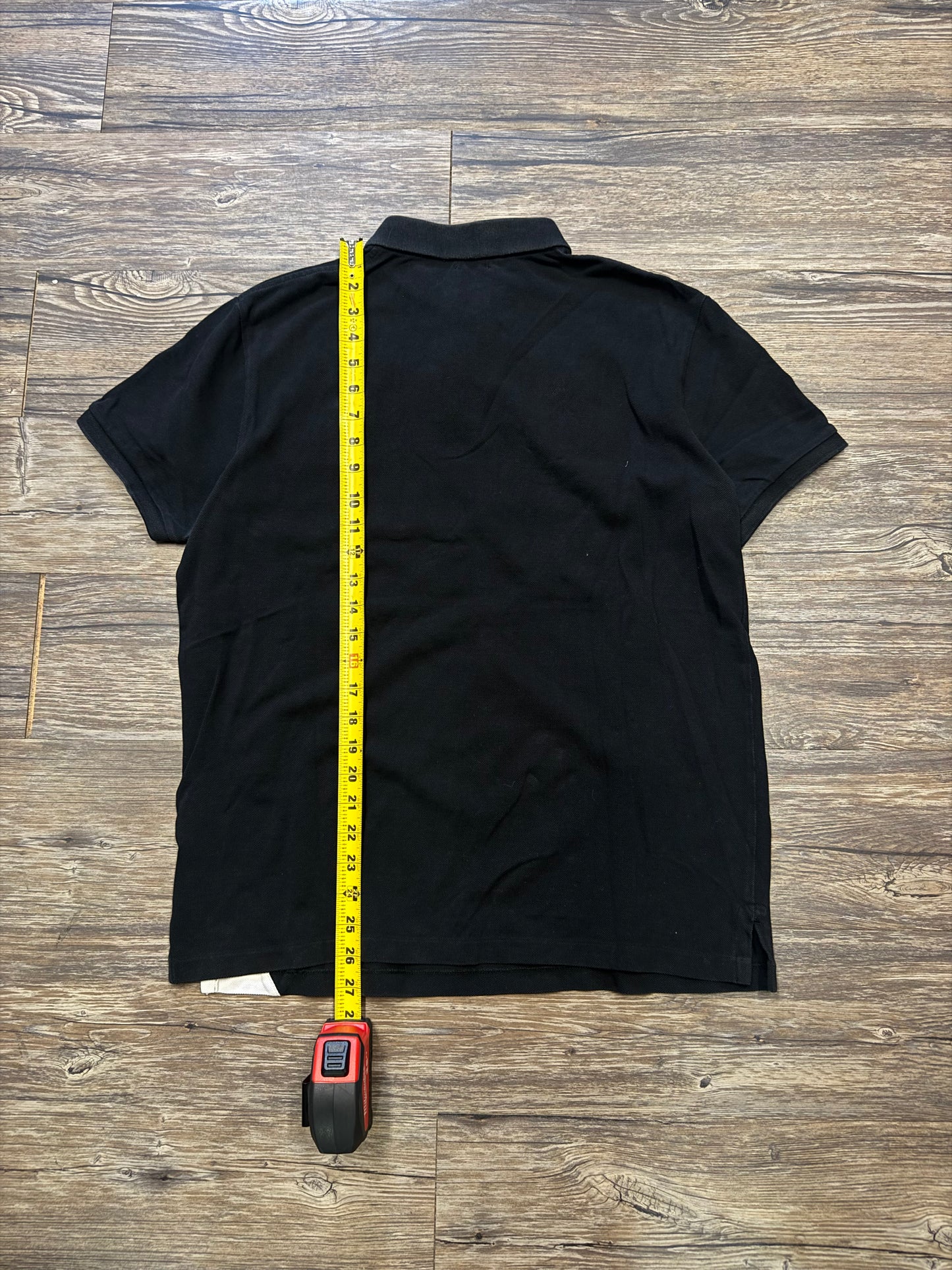 POLO RALPH LAUREN BLACK STRIPE POLO (L)
