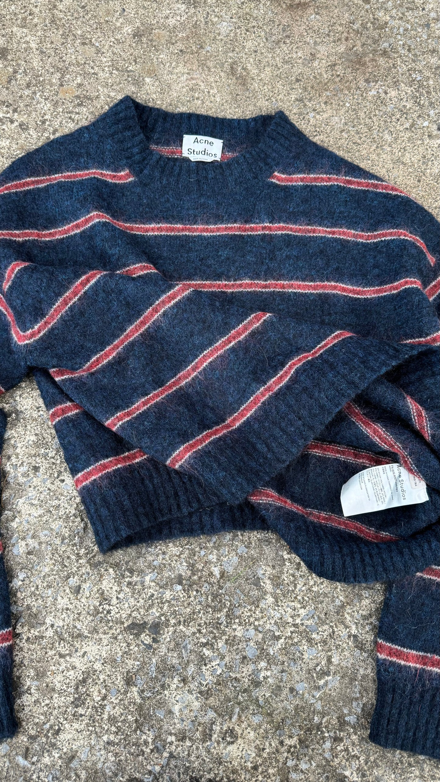 ACNE STUDIOS MOHAIR SWEATER (XXS) —> M