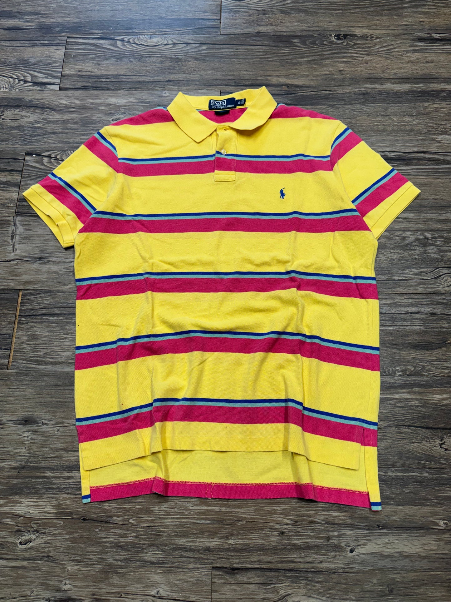 POLO RALPH LAUREN STRIPER SHIRT (XL)