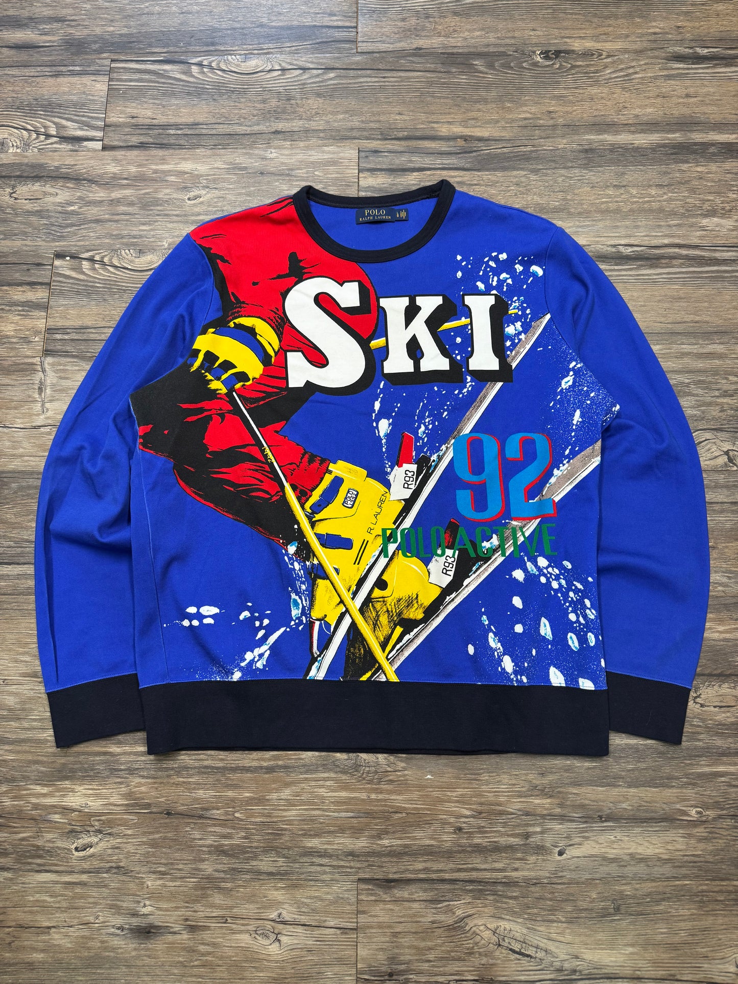 POLO RALPH LAUREN 1992 SKI CREWNECK (L)