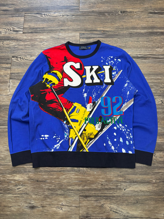 POLO RALPH LAUREN 1992 SKI CREWNECK (L)