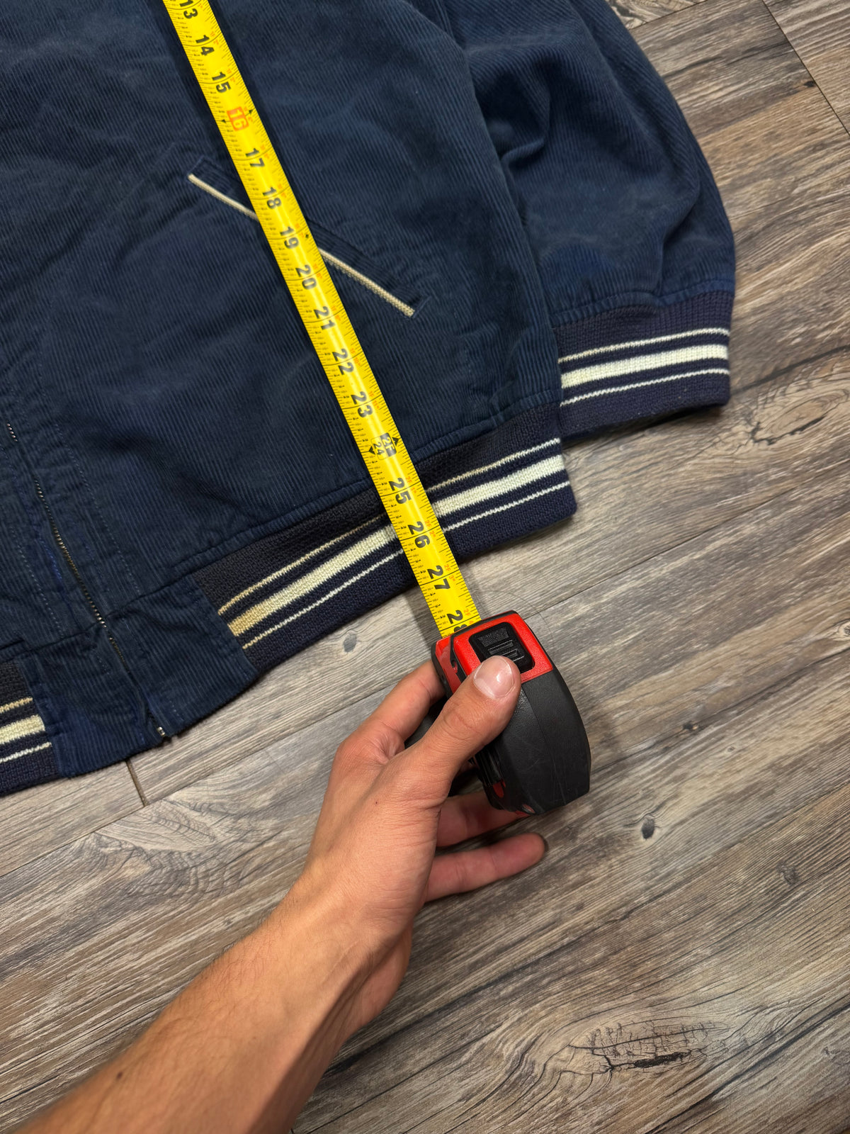 POLO RALPH LAUREN CORDUROY SPARTANS RLPC VARSITY JACKET (XXL)