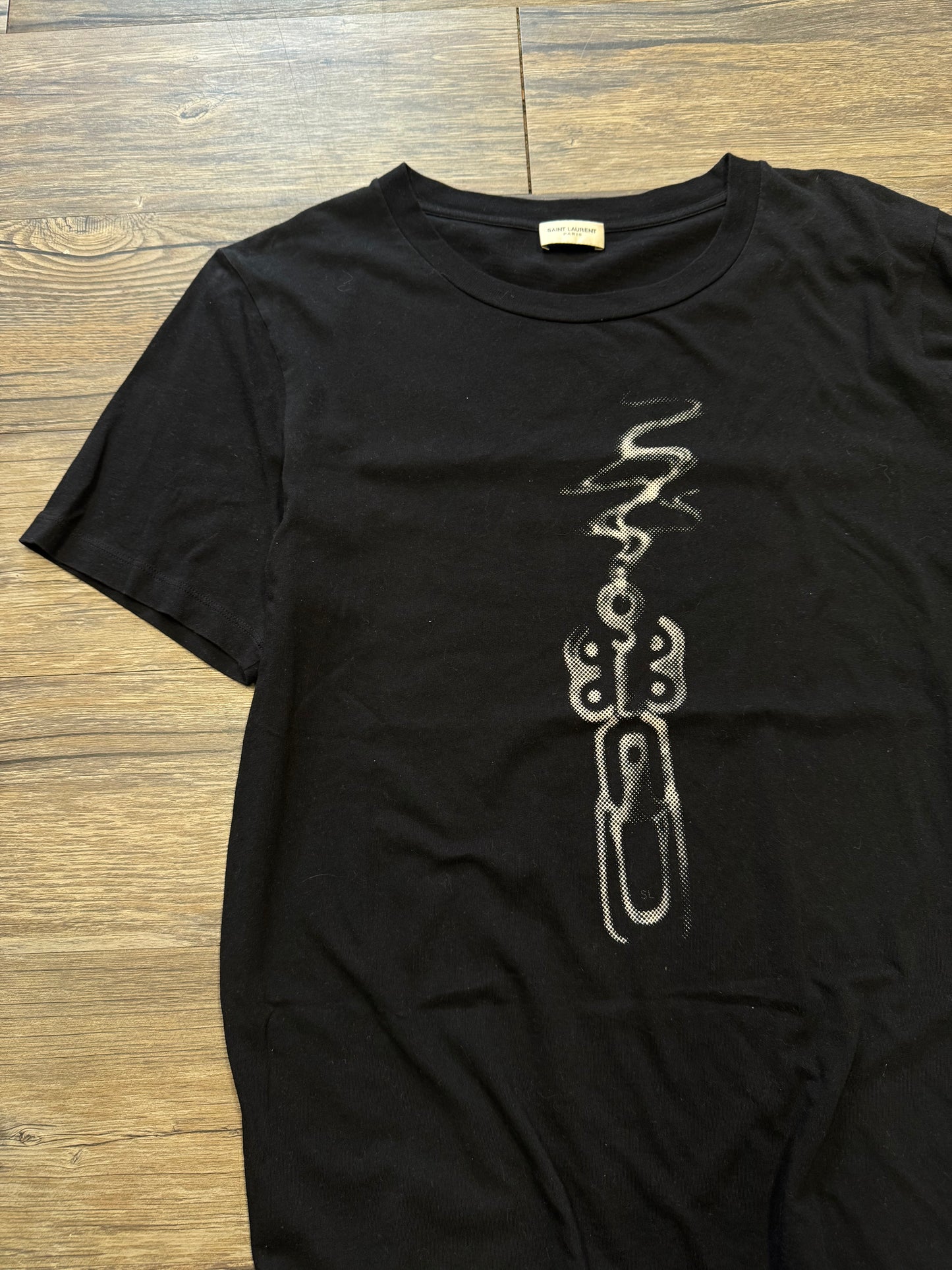 SAINT LAURENT SMOKING GUN TEE (S)