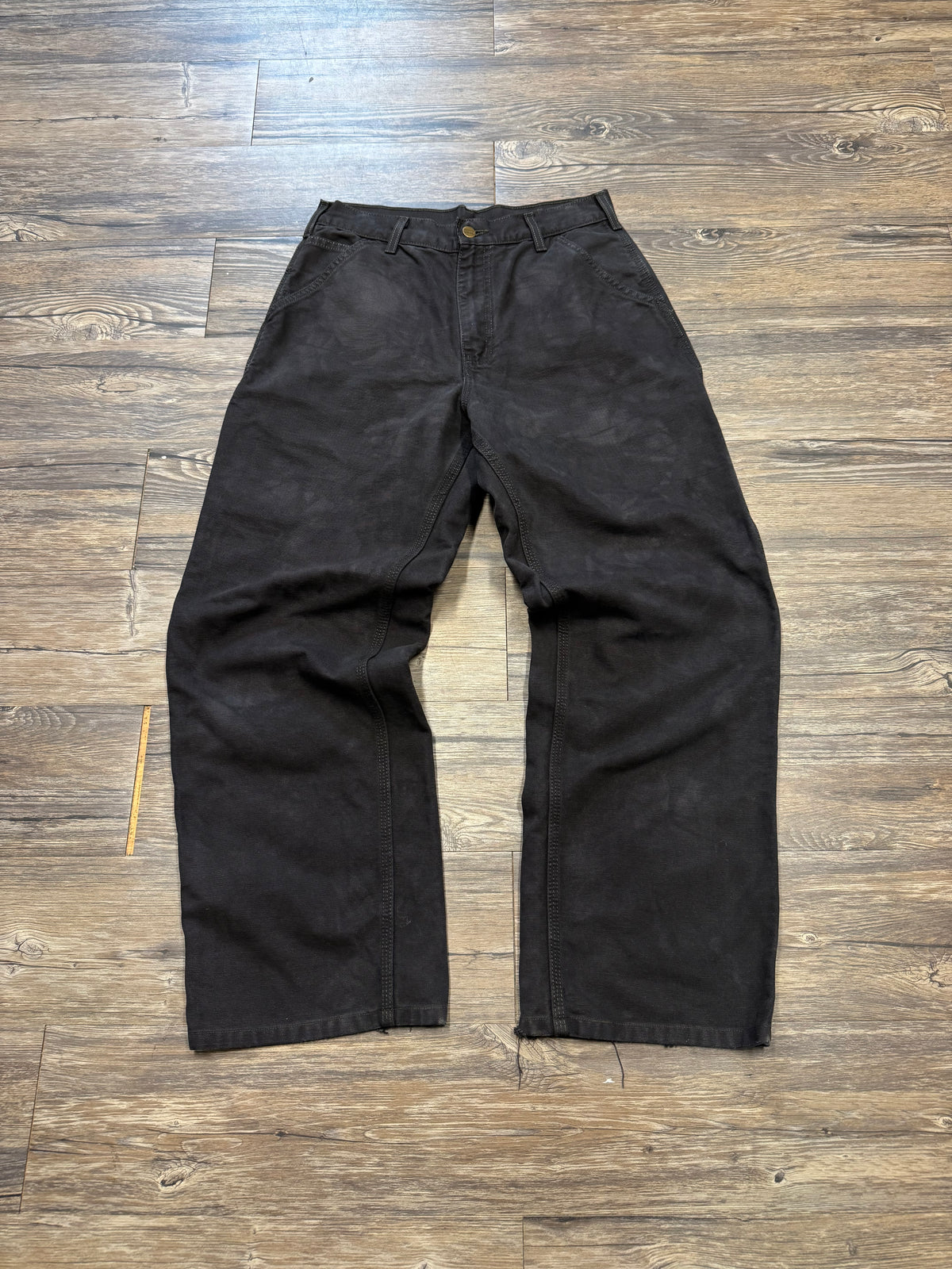 CARHARTT Y2K BAGGY FADED CARPENTER PANTS (30x32)