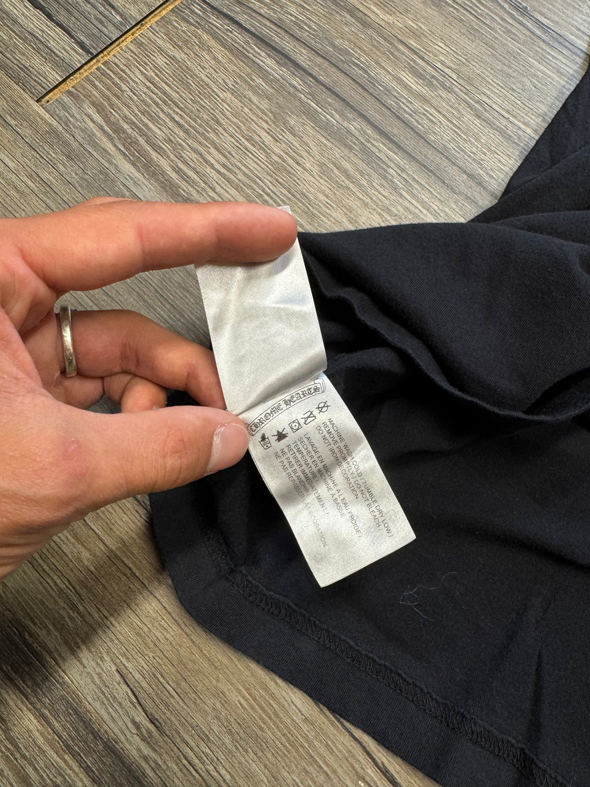 CHROME HEARTS LOGO T-SHIRT (XL)