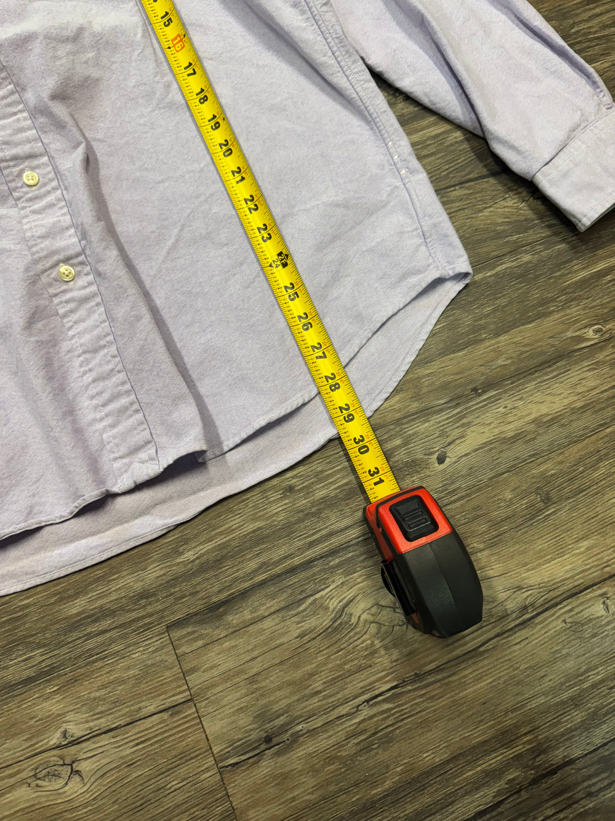 POLO RALPH LAUREN LAVENDER BUTTON UP DRESS SHIRT (L)