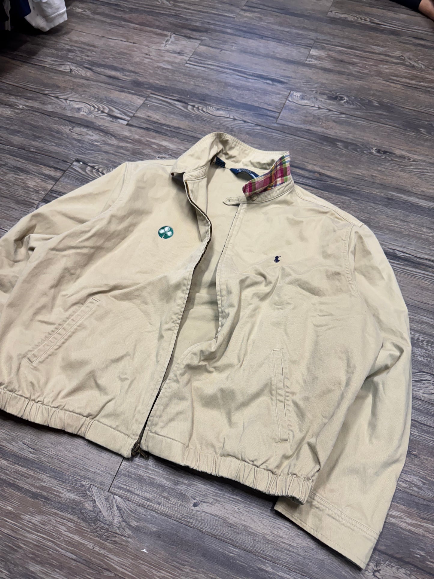 POLO RALPH LAUREN CLOVER COACH JACKET (L)