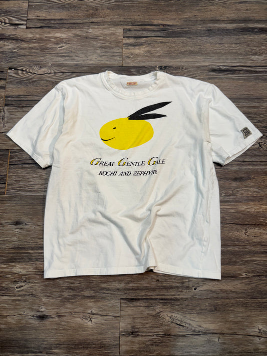 KAPITAL GREAT GENTLE GALE GRAPHIC T-SHIRT (XL)