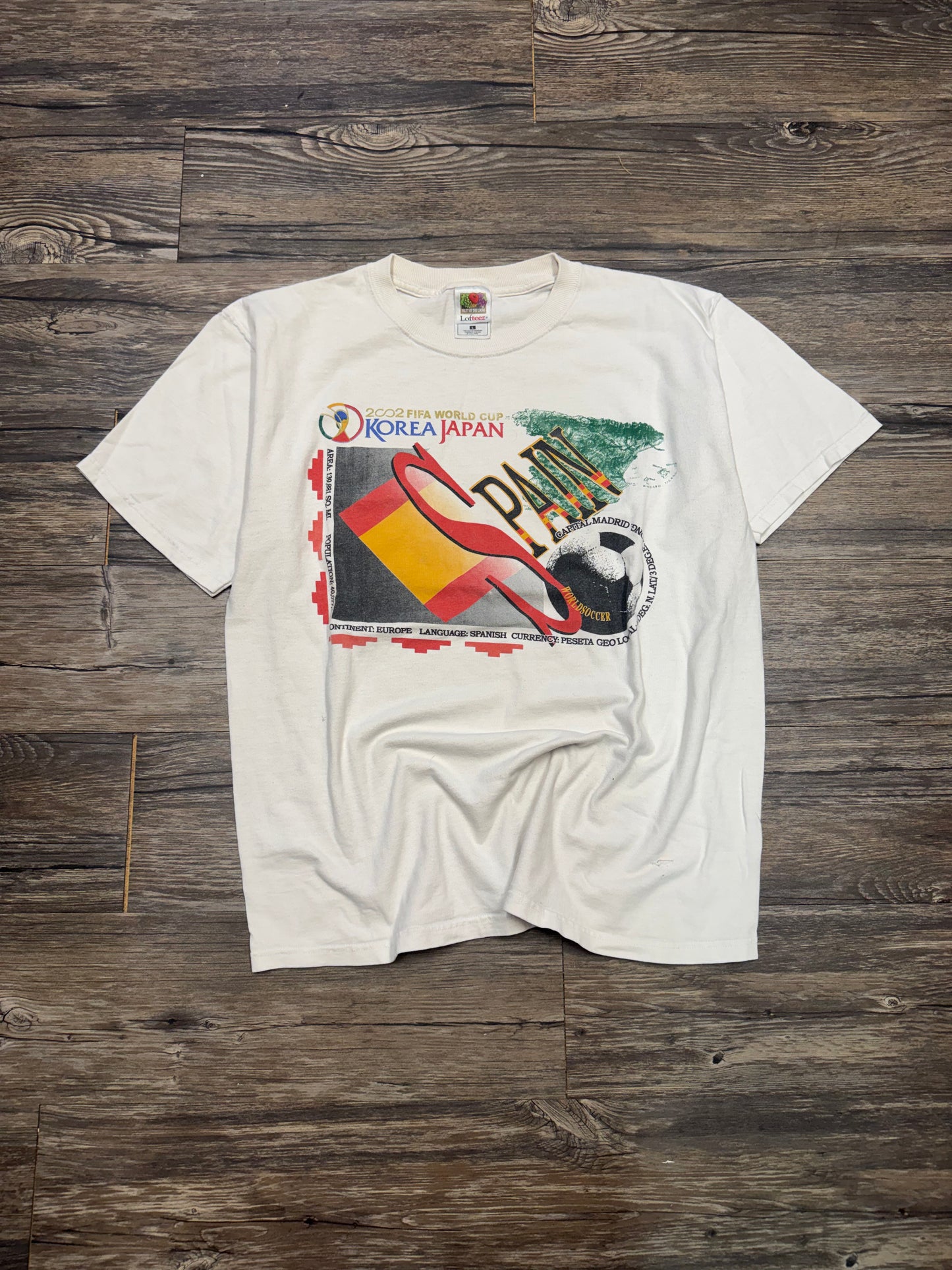 2000's KOREA X JAPAN GRAPHIC T-SHIRT (LARGE)