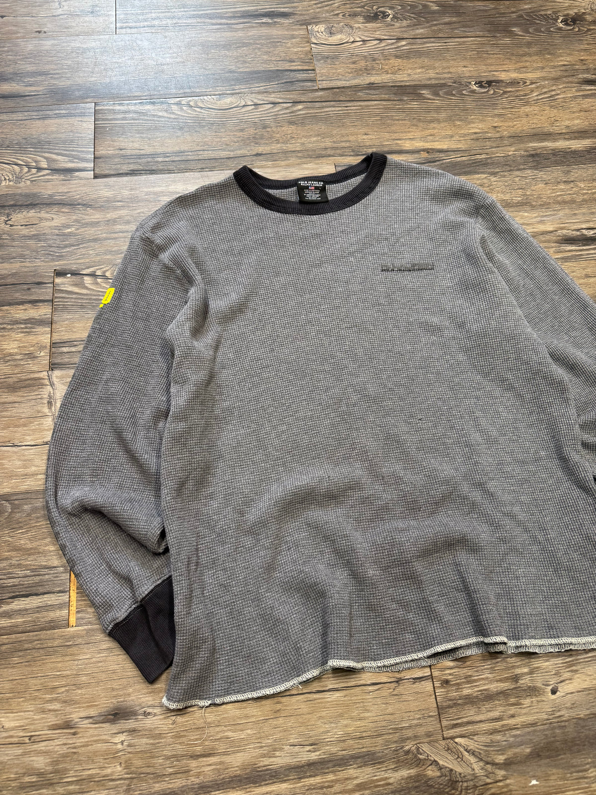 POLO RALPH LAUREN POLO JEANS WAFFLE KNIT (L)