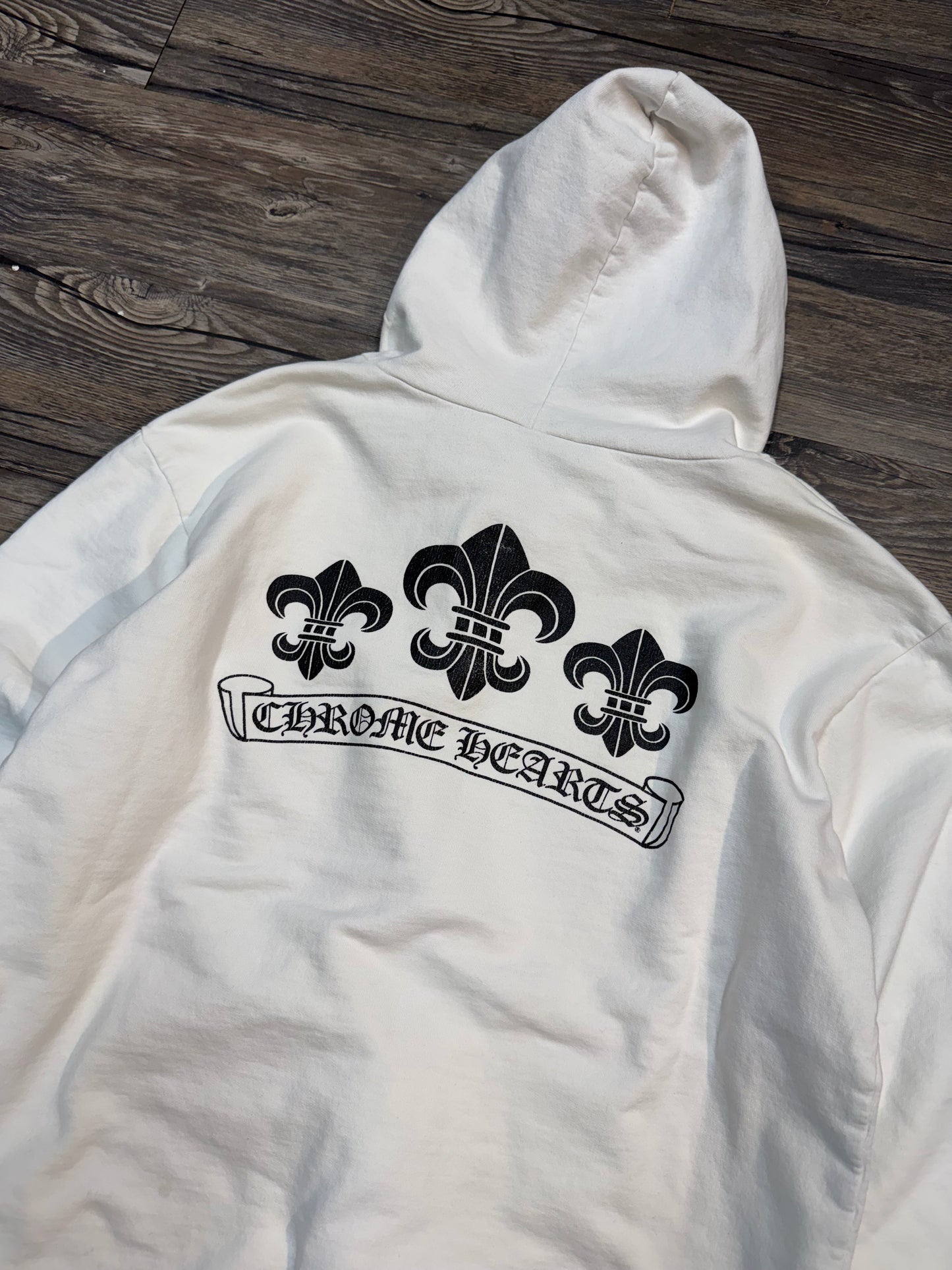 CHROME HEARTS ZIP-UP HOODIE (XL)