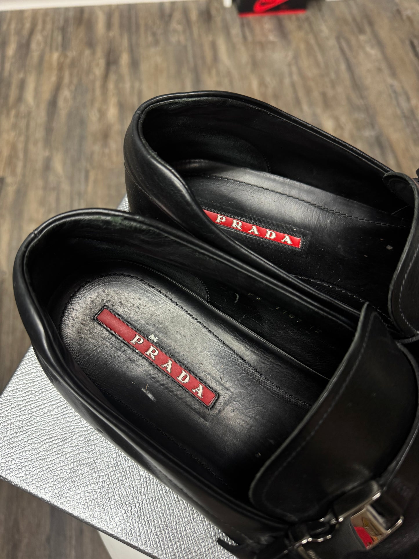 PRADA BUCKLE LOAFERS (12)