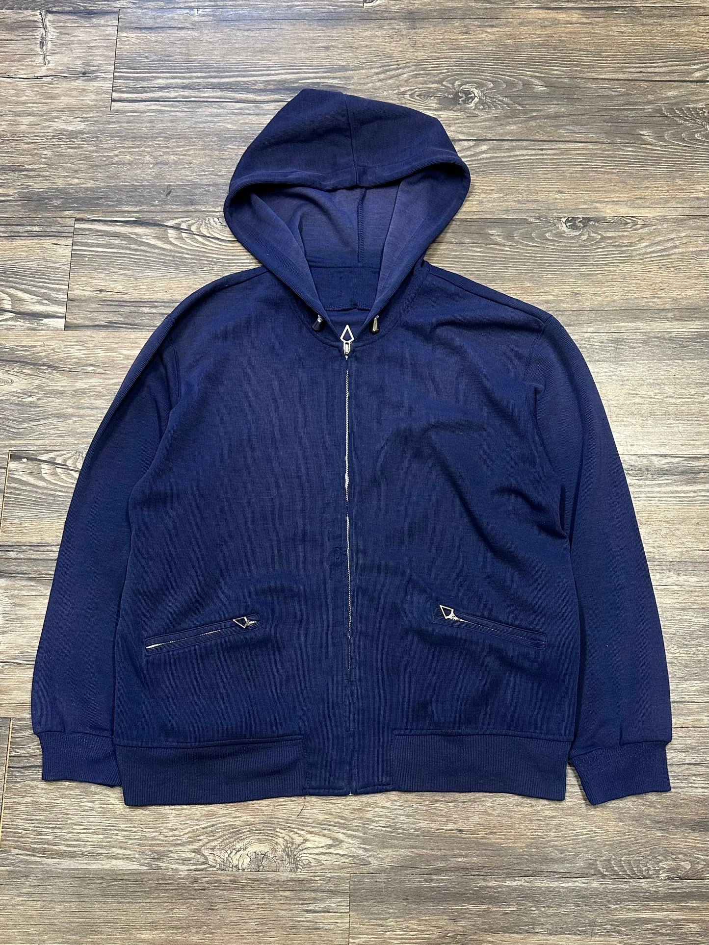 70’s BLANK ZIP-UP HOODIE (SMALL)