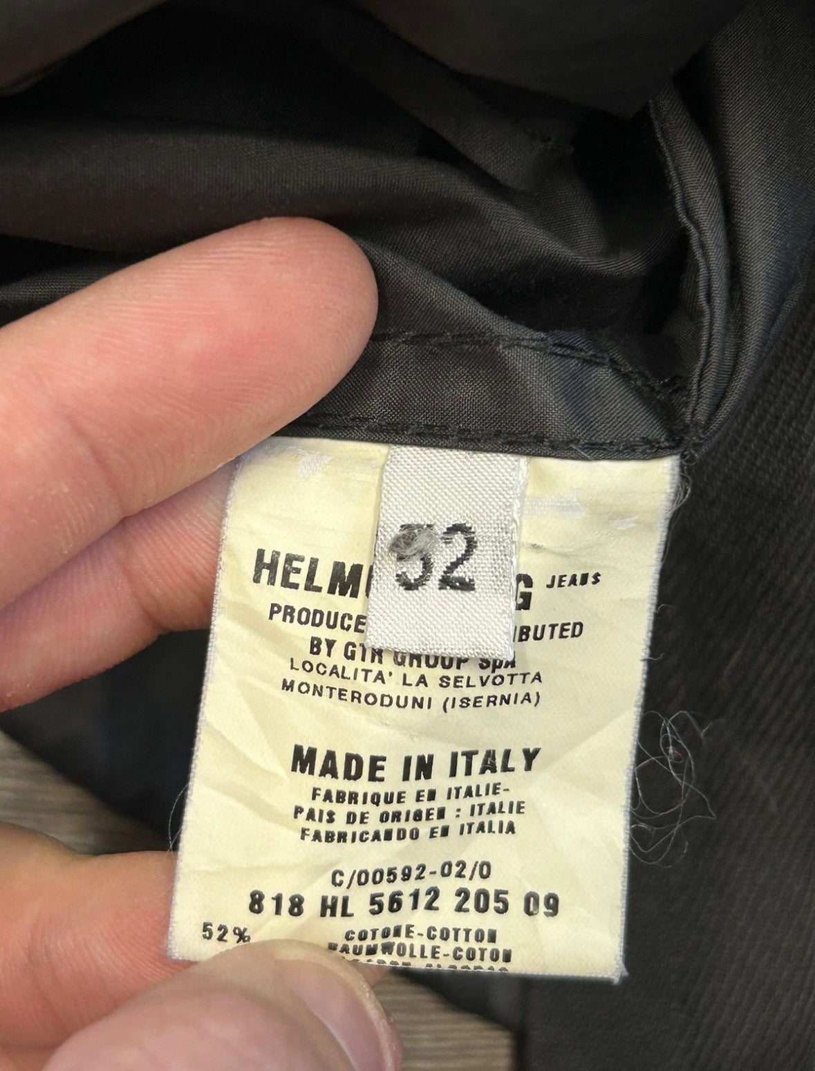 HELMUT LANG 00’s BACK-PACK JACKET (M)