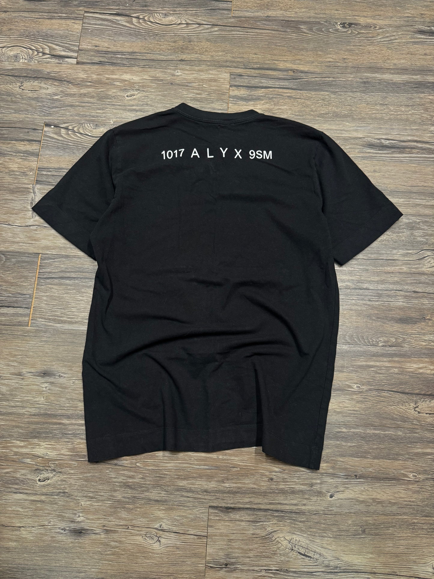 ALYX SHORT SLEEVE BLACK T SHIRT (L)