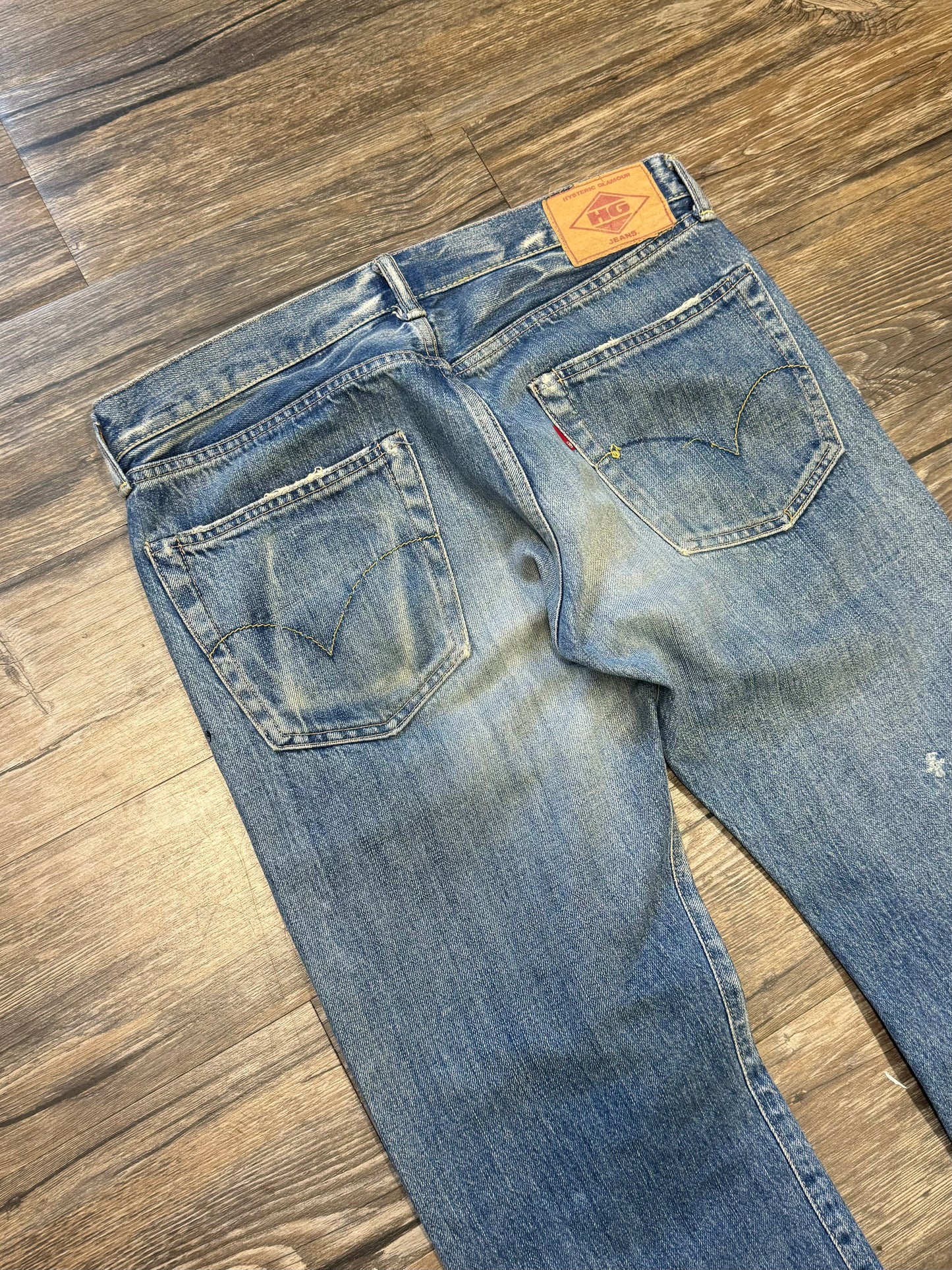 HYSTERIC GLAMOUR SMOKING KILLS JEANS (32)