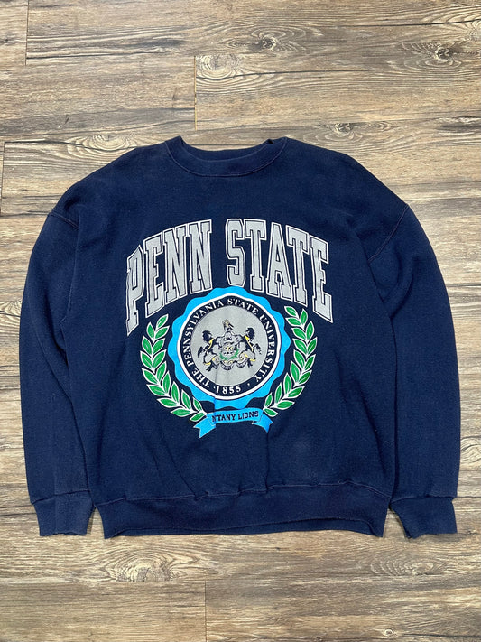 VINTAGE PENN STATE LOGO CREWNECK (LARGE)