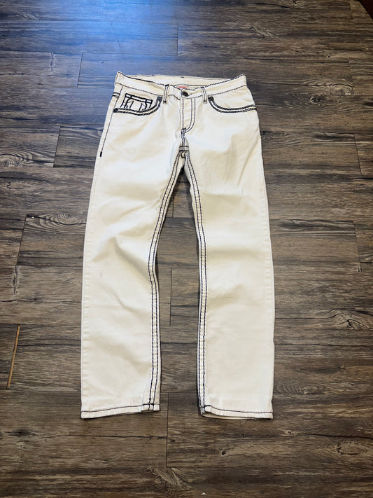 TRUE RELIGION ROCK REVIVAL JEANS (32)