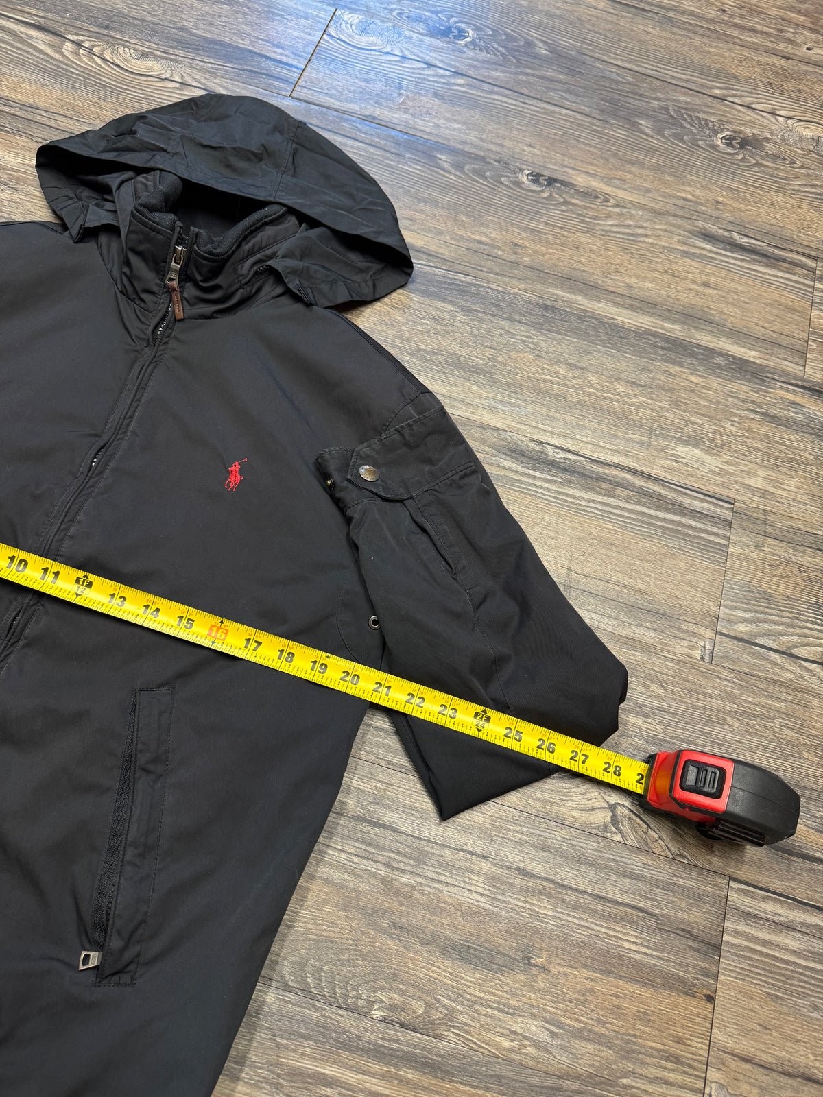 POLO RALPH LAUREN HOODED WINDBREAKER (S)