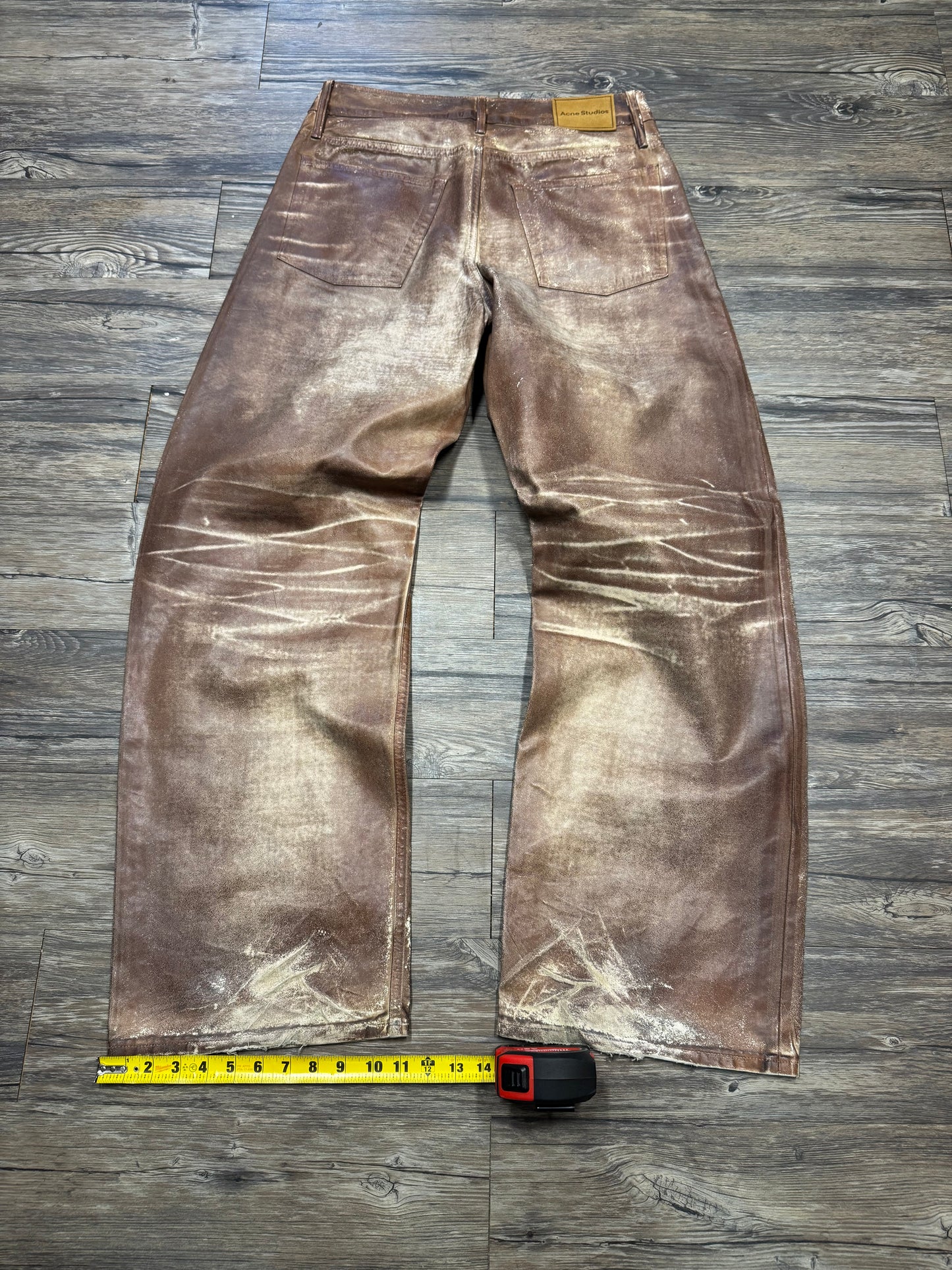 ACNE STUDIOS TROMP O'LOEIL MUDWASH JEANS (34)