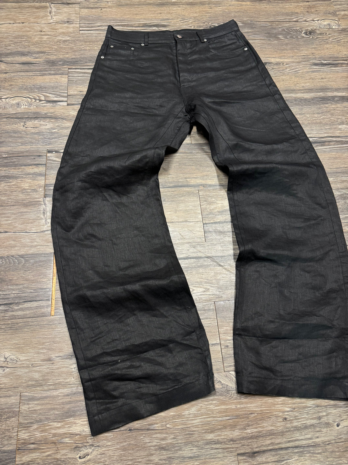 RICK OWENS SS25 GETH CUT DENIM JEANS (32)