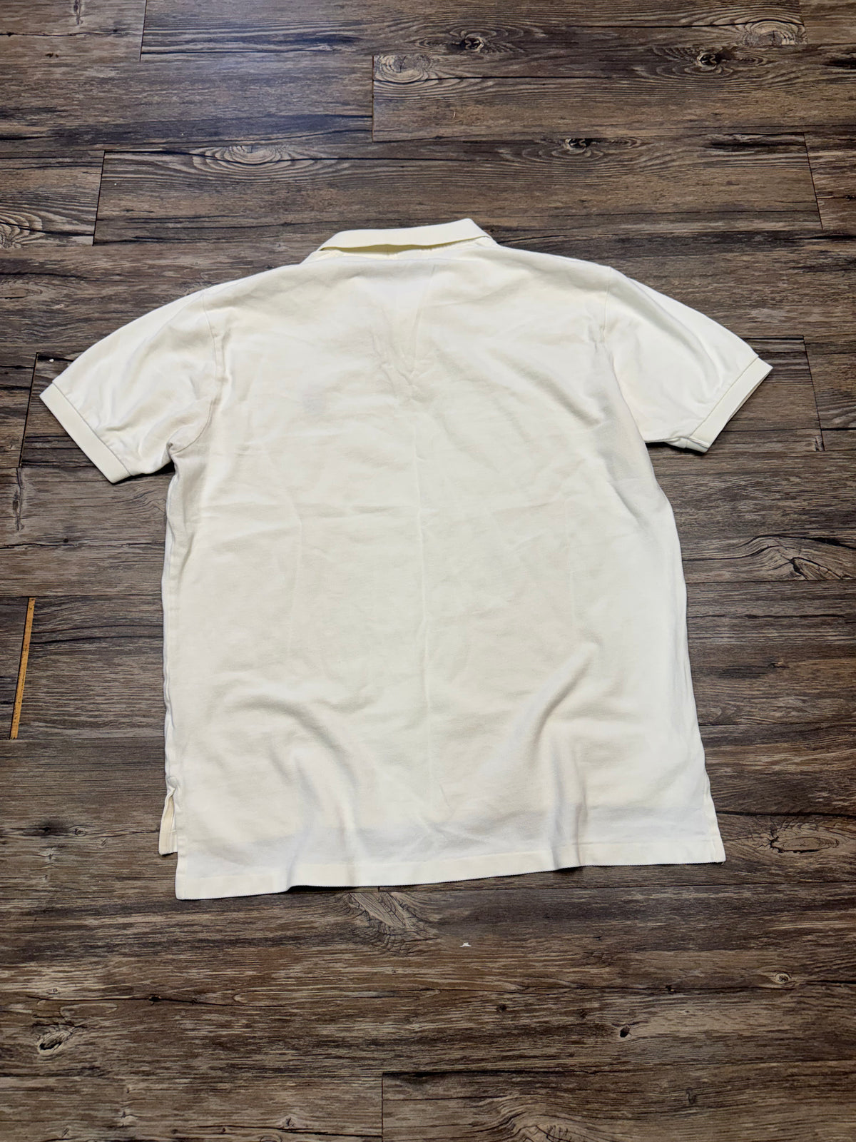 POLO RALPH LAUREN CREST WHITE POLO (L)