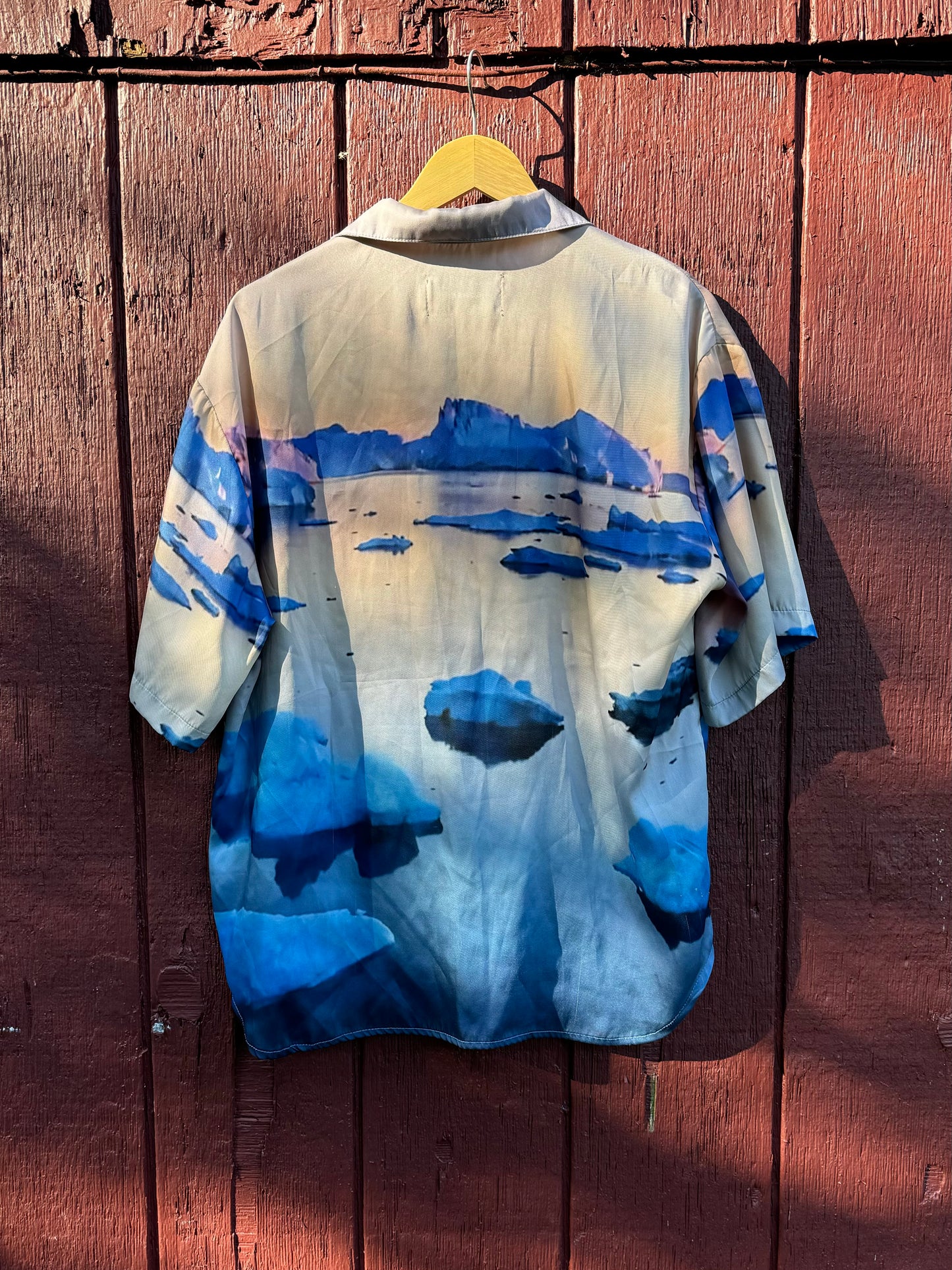 BONSAI GRAPHIC SILK POLO (L)