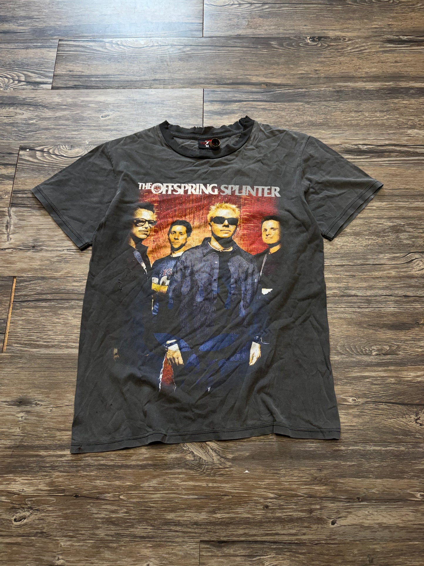 VINTAGE THE OFFSPRING SPLINTER DISTRESSED T-SHIRT (M)