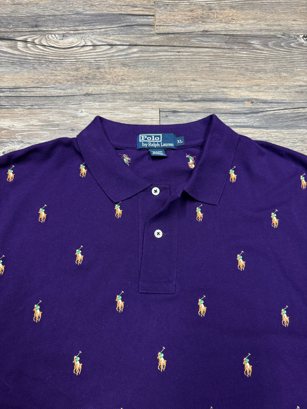 POLO RALPH LAUREN MULTI LOGO POLO (XL)