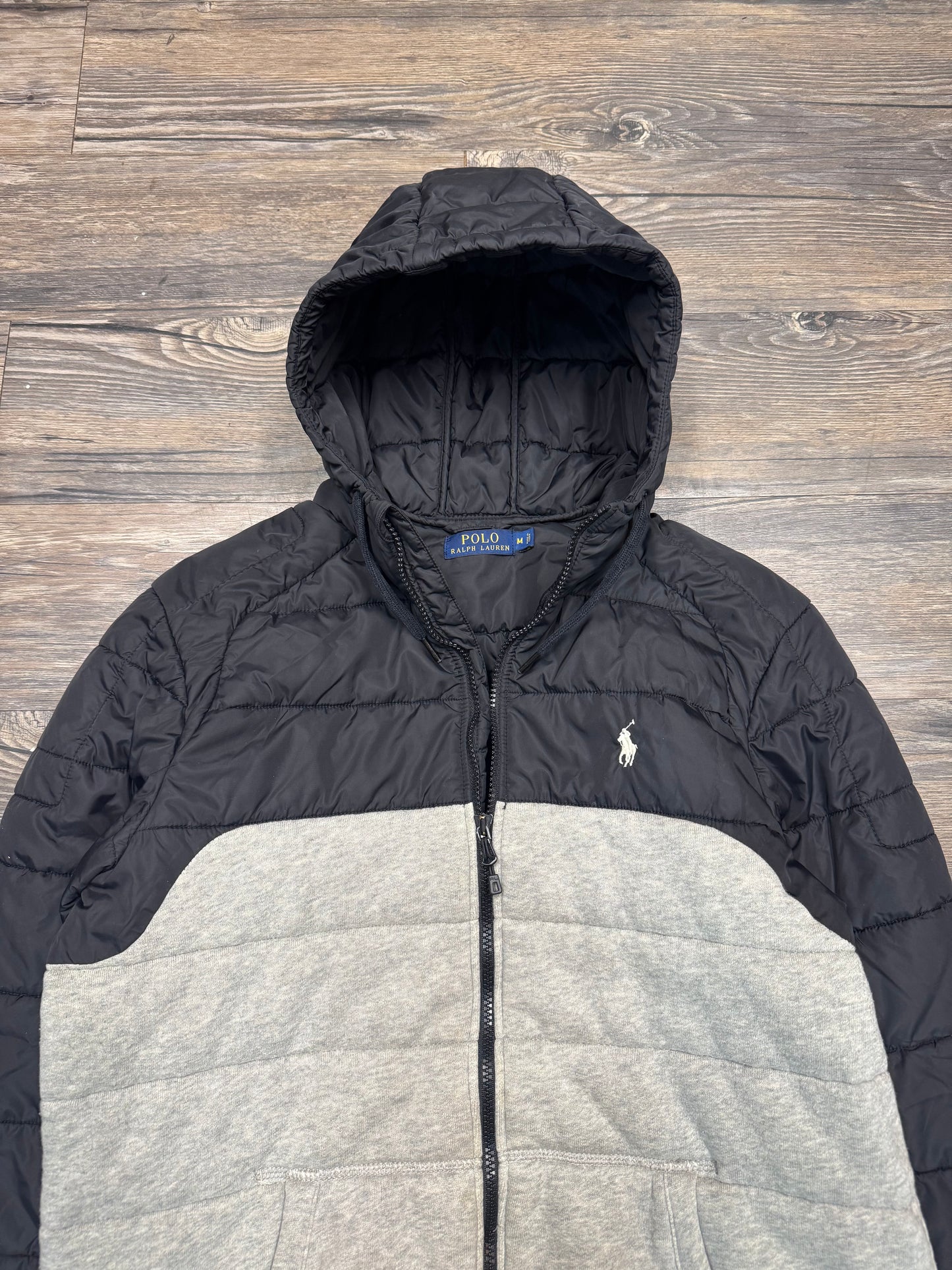 POLO RALPH LAUREN HOODED JACKET (M)
